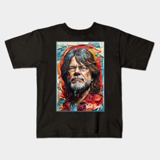 Bob Seger // Paper Art Kids T-Shirt